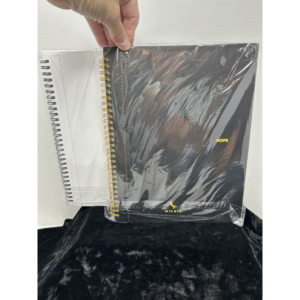 Two Notebooks & Pen Journals Milaia Trust & Hope Self Reflection 100 Sheets New